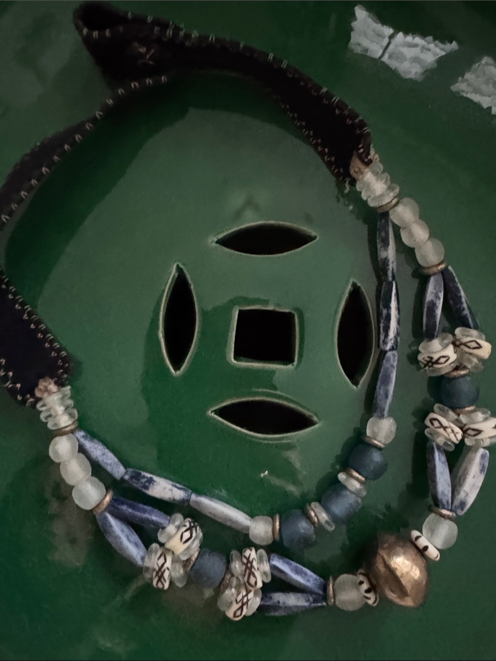 Twine & Twig Classic Layer Necklace - Indigo